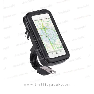 هولدر موبایل موتور سیکلت زیپی