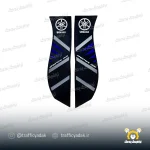 کف پایی موتور سیکلت آیروکس و طرح آیروکس آبی