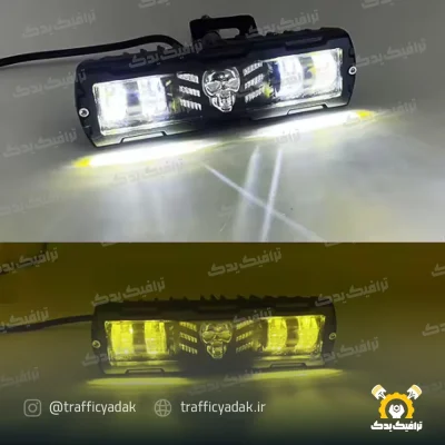 پروژکتور طرح ترانسفورمرز موتور سیکلت (دو رنگ)