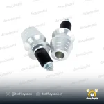 وزنه فرمان اسپرت رنتال موتور سیکلت نقره ای