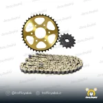 ست دنده زنجیر موتور سیکلت کوکما مناسب برای NS200 (اورینگ دار)