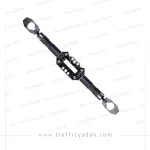 میله وسط فرمان رنتال اسپرت حرفه ای موتور سیکلت مشکی