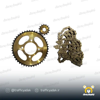 ست دنده زنجیر موتور سیکلت کوکما مناسب برای آپاچی