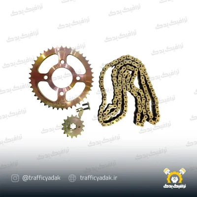 ست دنده زنجیر موتور سیکلت کوکما مناسب برای پالس 180