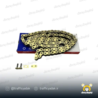 زنجیر موتور سیکلت کوکما سایز (428-132H) اورینگ دار