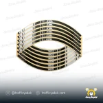 برچسب دور رینگ ژله ای موتور سیکلت SYM مناسب برای گلکسی مشکی