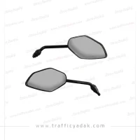 آیینه موتور سیکلت مناسب برای یاماها آیروکس و طرح آیروکس (جفتی)