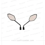 آیینه موتور سیکلت مناسب برای کلیک و طرح کلیک (جفتی)