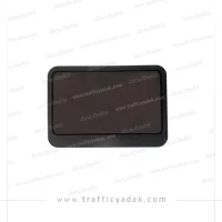 قاب پلاک موتور سیکلت دودی