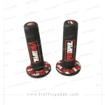 لاستیک سر دسته اسپرت موتور سیکلت پروتیپر مشکی قرمز