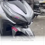 کایت زیر چراغ کربن موتور سیکلت کلیک و طرح کلیک ۱۵۰