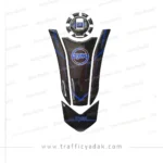 برچسب ژله ای باک موتور سیکلت گلکسی NA آبی
