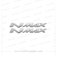 آرم بدنه نقره ای برجسته موتور سیکلت NMAX