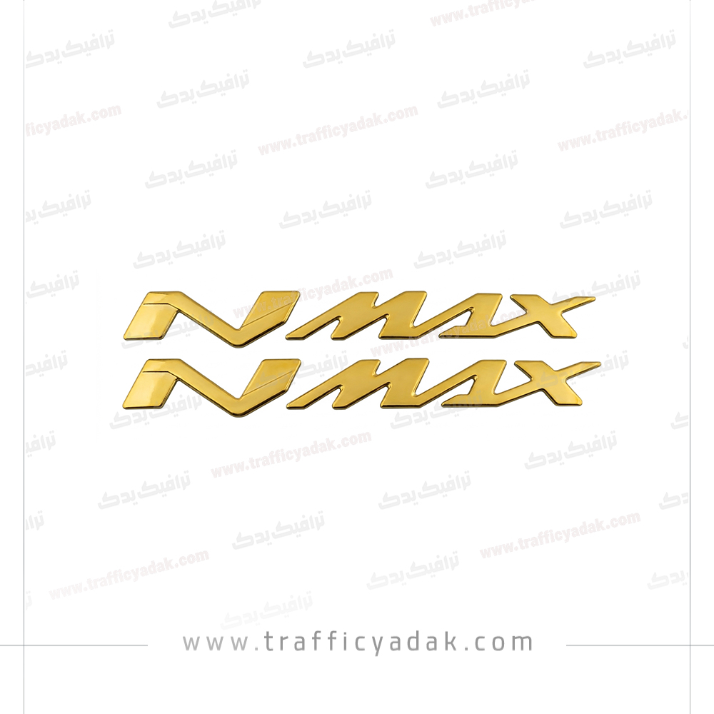 nmax-talaii آرم بدنه طلایی برجسته موتور سیکلت NMAX