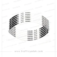 برچسب دور رینگ ژله ای موتور سیکلت سی اف (CF)