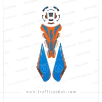 برچسب ژله ای کامل باک موتور سیکلت CF250-SR