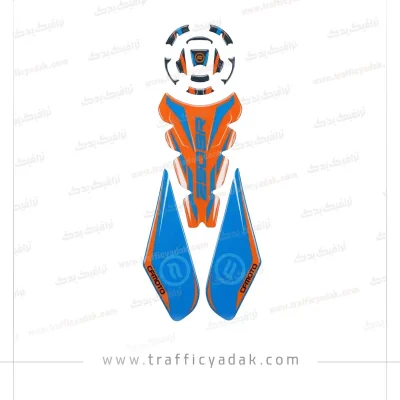 برچسب ژله ای کامل باک موتور سیکلت CF250-SR