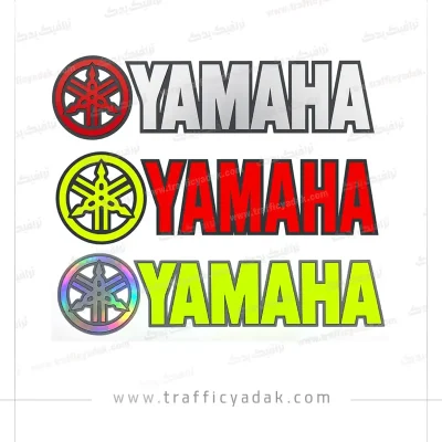 برچسب لیزری موتور سیکلت YAMAHA