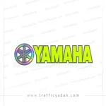برچسب لیزری موتور سیکلت YAMAHA فسفری