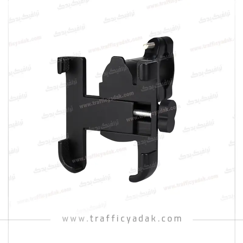 holder-mobile-felezi-4 هولدر موبایل فلزی روی فرمان موتور سیکلت