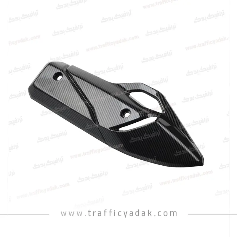 cover-egzoz-click160-3 کاور اگزوز کربن موتور سیکلت کلیک 160