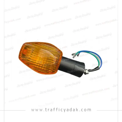 چراغ راهنما موتور سیکلت CB 1300 انژکتور نارنجی (چینی - یک عددی)