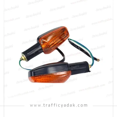 چراغ راهنما موتور سیکلت CB 1300 کاربراتور نارنجی (چینی - یک عددی)