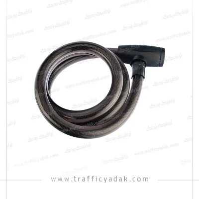 قفل کابلی فوق ضخیم موتور سیکلت (قطر 22)